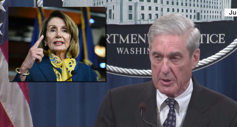 Mueller to Pelosi and Congress: “Do I Have to Slap You Upside the Head?”