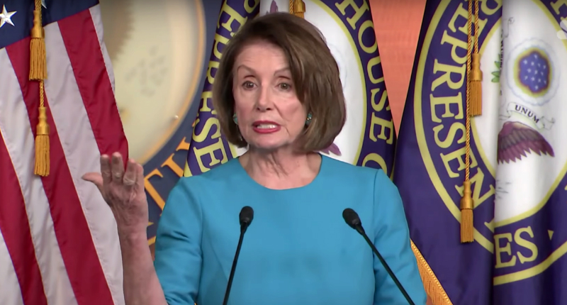 Pelosi Capitulates on Border Funding After Being Put in a Vise