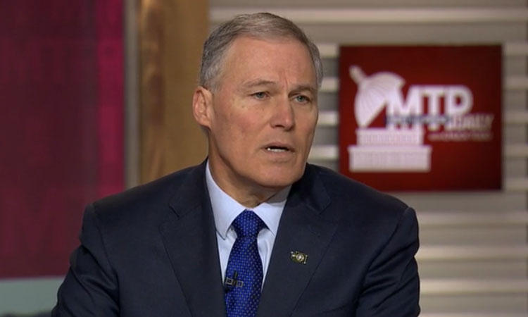Jay Inslee Isn’t Going to Let Anyone Else Be the Climate Change Candidate