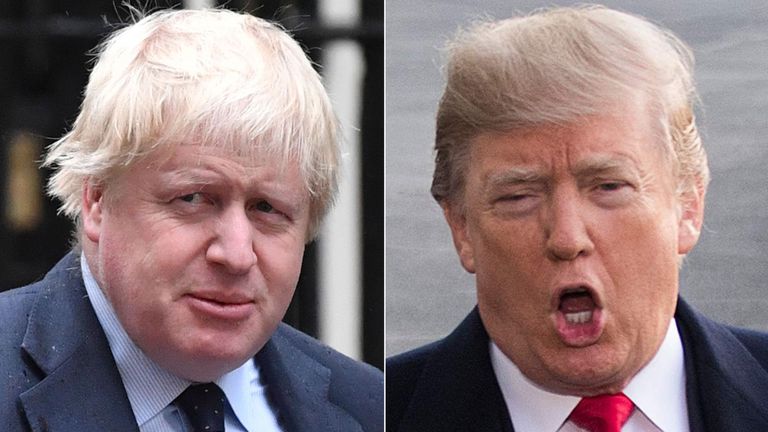 Boris Johnson and Donald Trump Have a Bad Day