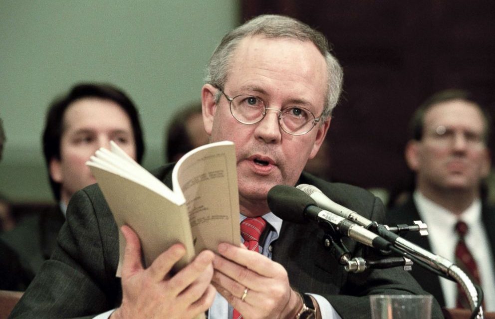 Kenneth Starr Thinks Today’s Testimony May Have Moved the Needle