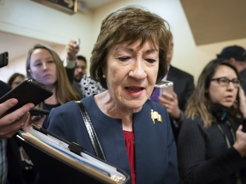 Susan Collins Sounds Like a McConnell Spoiler