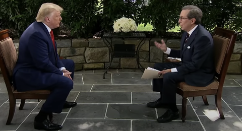 Trump’s Chris Wallace Interview is a Stain on Our Nation