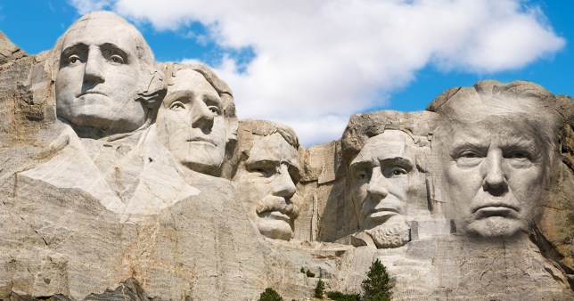 Does Trump Belong on Mount Rushmore?