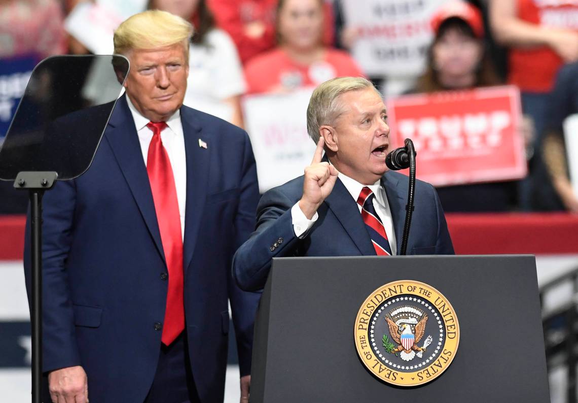 Unlikely Allies: Donald Trump and Lindsey Graham