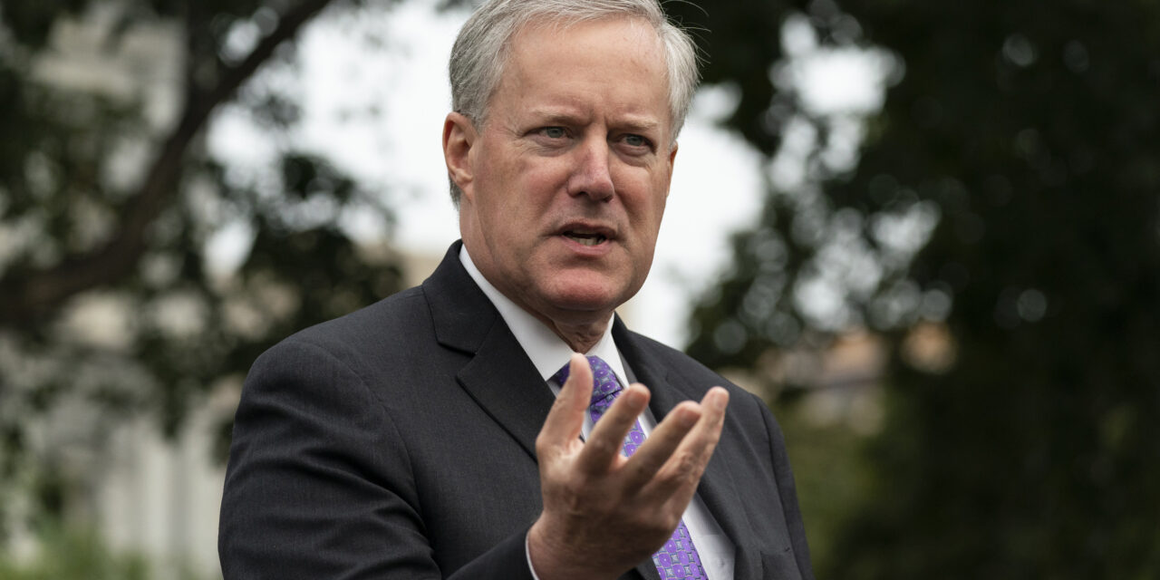 Mark Meadows Gets Away With Voter Fraud