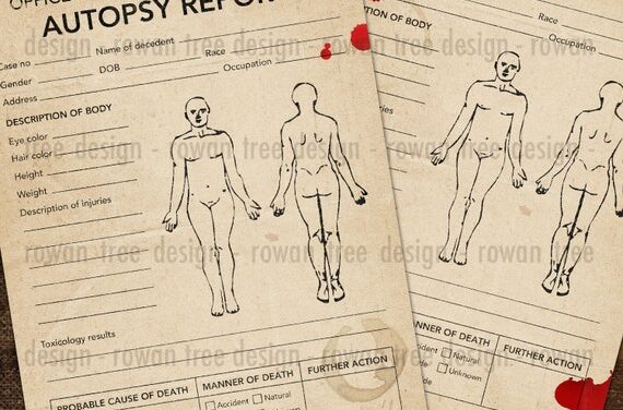 A First Go At An Autopsy